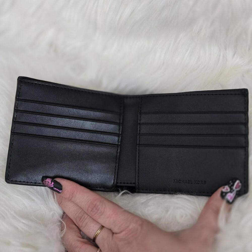 Michael Kors Men's Black Wallet-purs - Picture 3 of 4